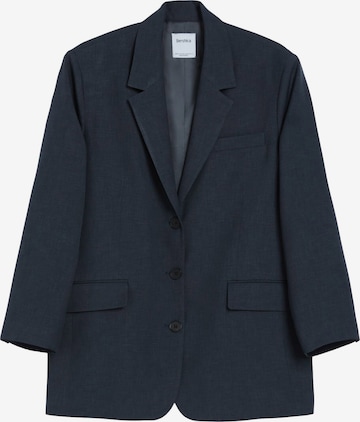 Bershka Blazers in Blauw: voorkant