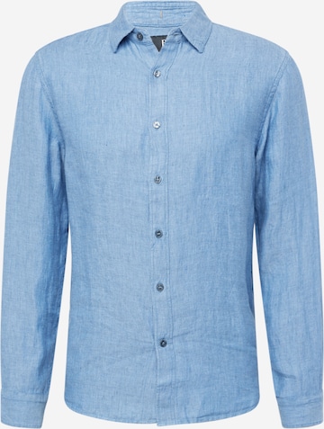 Banana Republic Regular fit Button Up Shirt in Blue: front