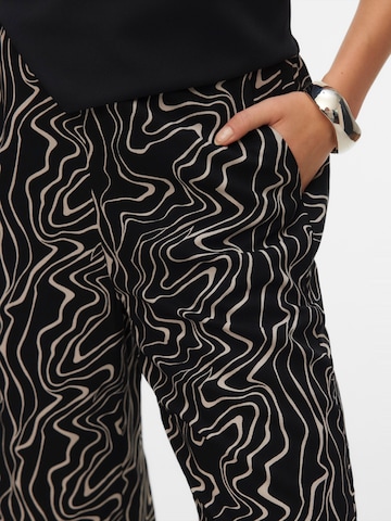 VERO MODA Wide leg Pants 'VMEASY JOY' in Black