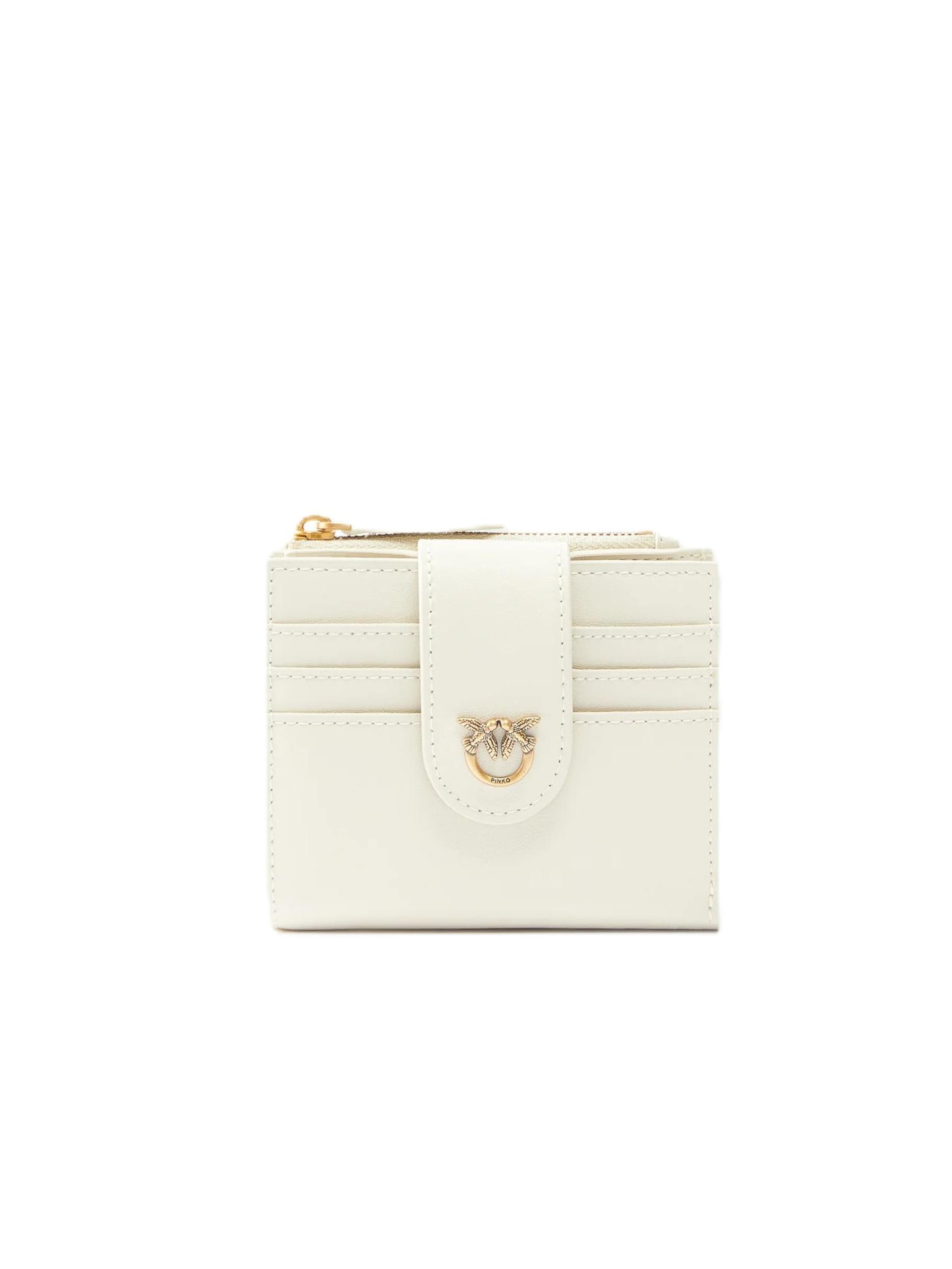 PINKO Wallet '103610 A0F1' in Beige: front