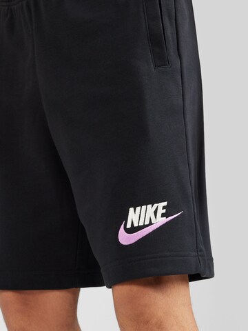 Nike Sportswear Regular Trousers in Black