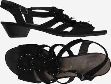 GABOR Sandals & High-Heeled Sandals in 39 in Black: front