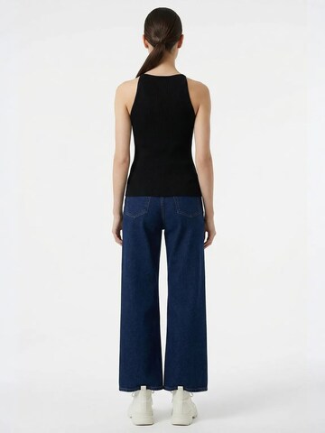 Tops en tricot Bigdart en noir