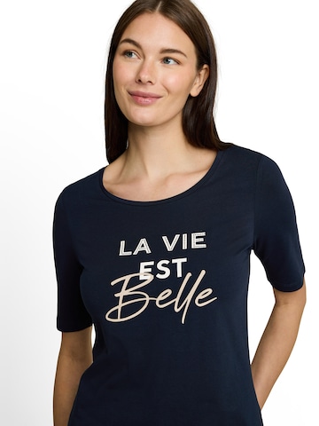 TOM TAILOR T-Shirt in Blau