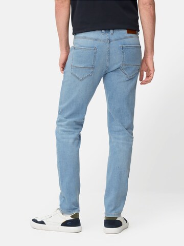 CAMEL ACTIVE Slimfit fleXXXactive® Jeans mit kühlendem Effekt in Blau