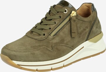 GABOR Sneakers laag in Groen: voorkant