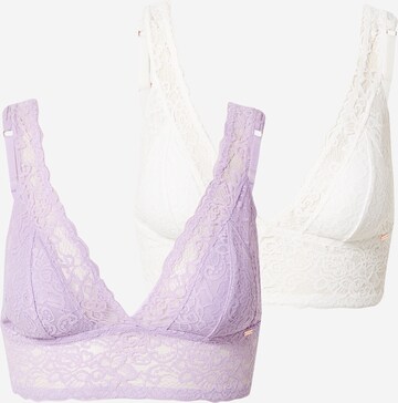 Triangle Soutien-gorge 'LANA' Dorina en violet : devant