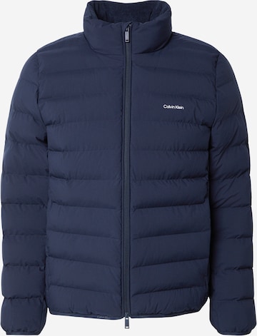 Calvin Klein Välikausitakki 'CLASSIC' värissä sininen: etupuoli