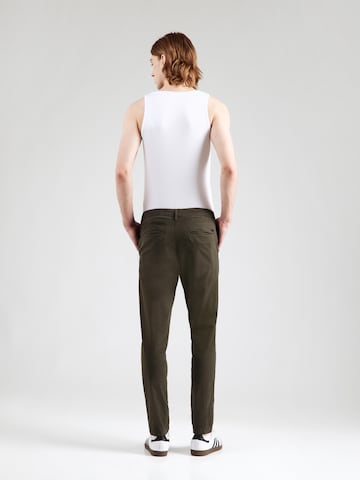 JACK & JONES Slimfit Παντελόνι τσίνο 'JPSTMARCO JJERIK' σε πράσινο