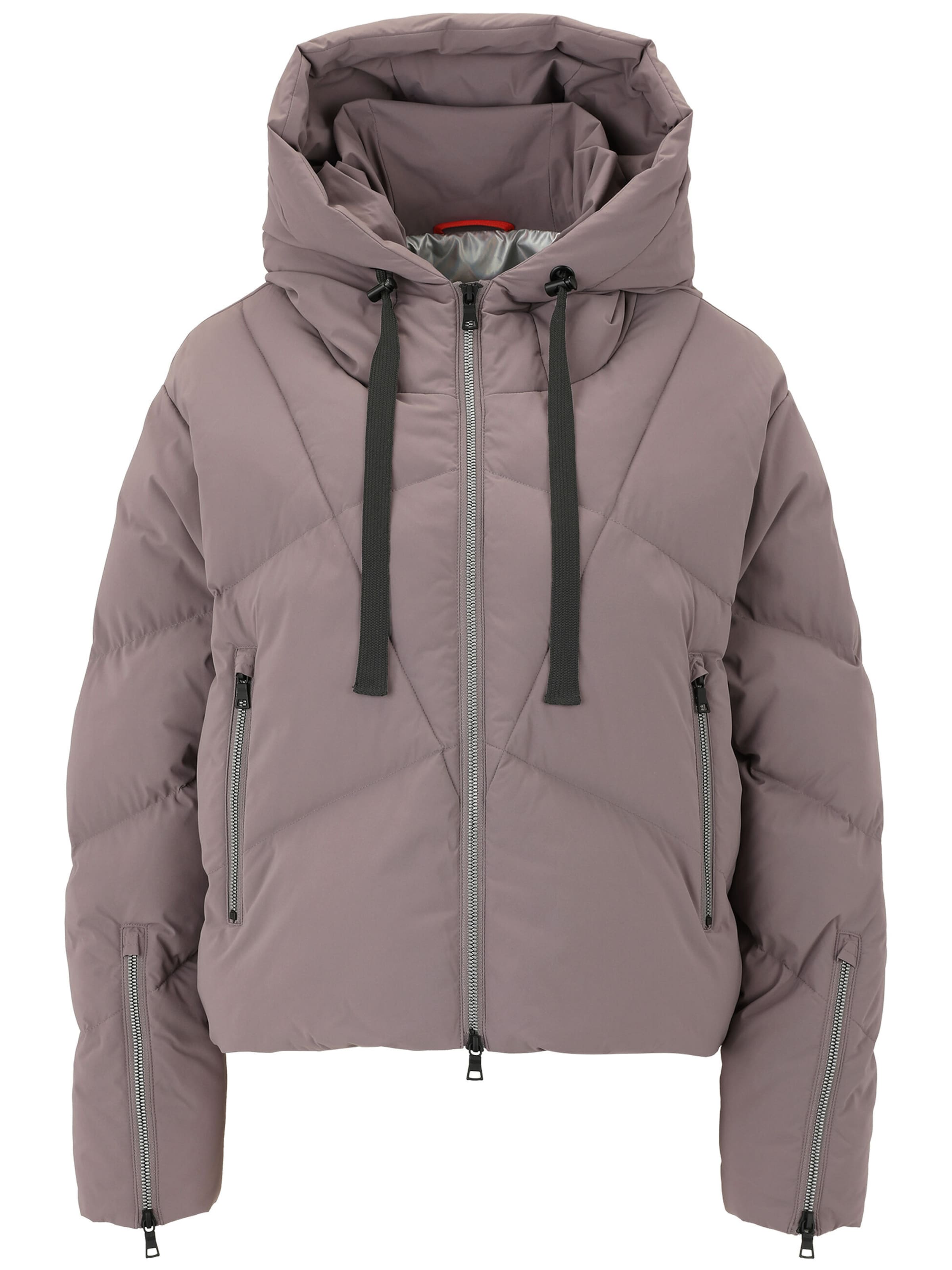 No. 1 Como Winterjacke 'KLEE' in Grau: Vorderseite