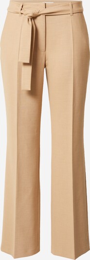 Pantaloni cu dungă s.Oliver BLACK LABEL pe maro deschis, Vizualizare produs