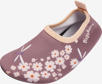 Claquettes / Tongs PLAYSHOES en violet : devant