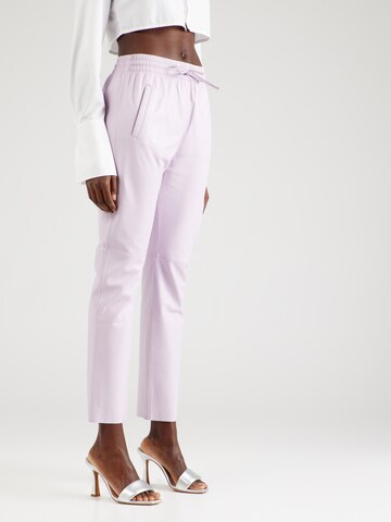 Coupe slim Pantalon 'GIFT' OAKWOOD en violet