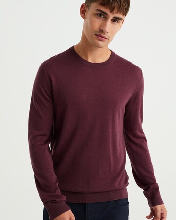 WE Fashion Sweater in Red: front