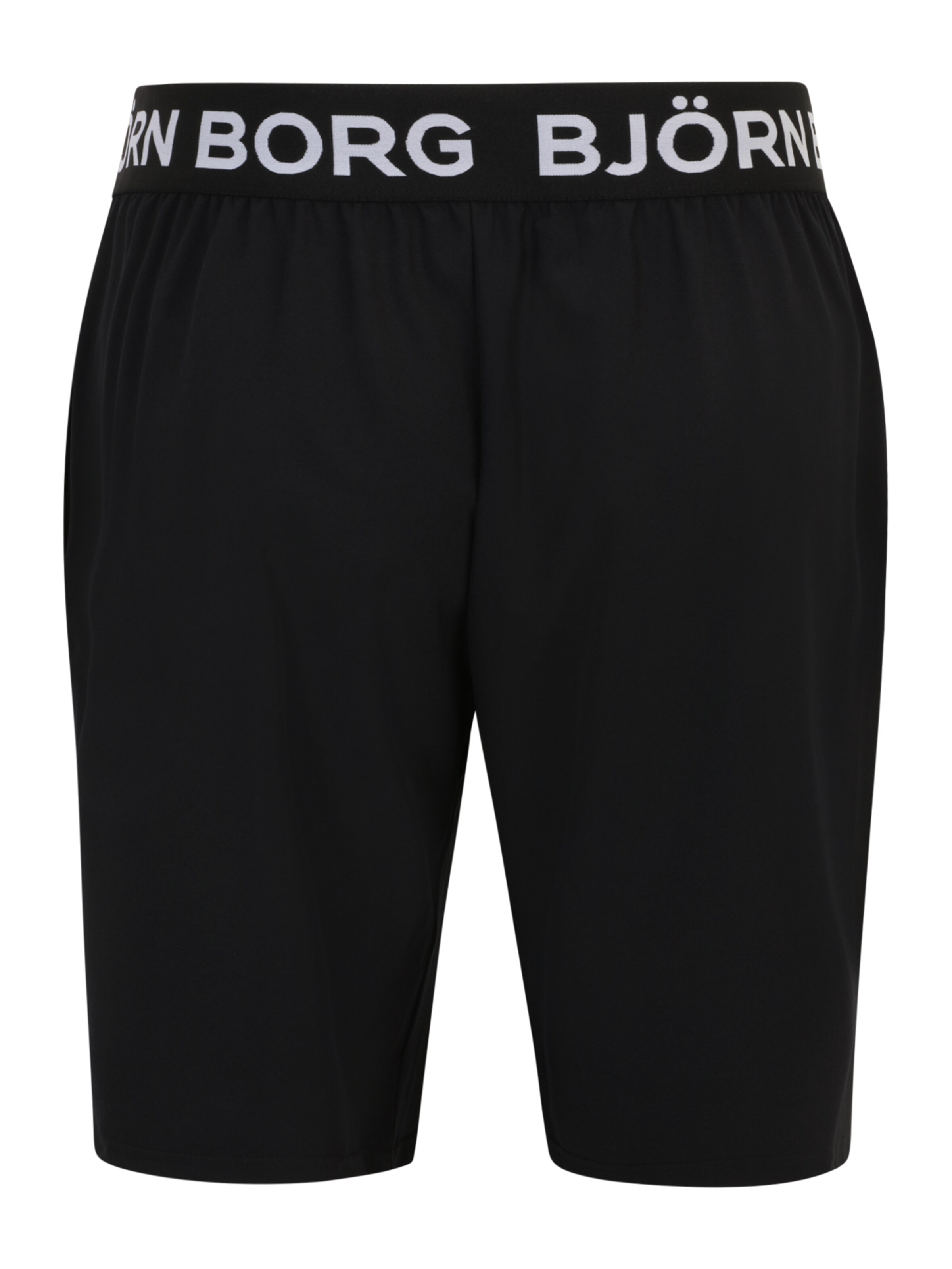 BJÖRN BORG - Regular Calças de desporto em preto