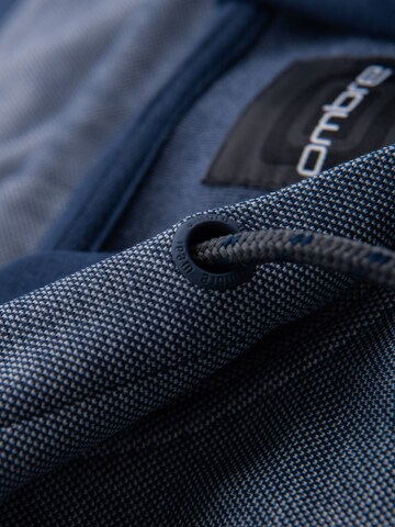 Ombre Sweatvest 'OM-SSZP-0191' in Blauw