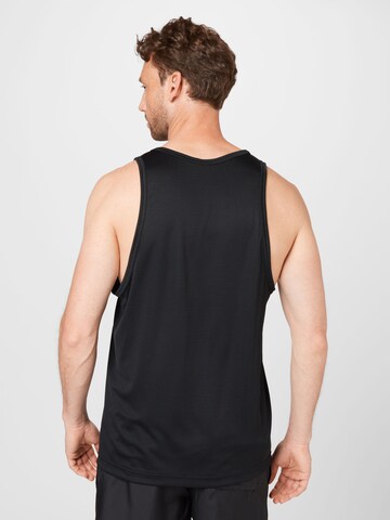 T-Shirt fonctionnel 'Crossover' NIKE en noir