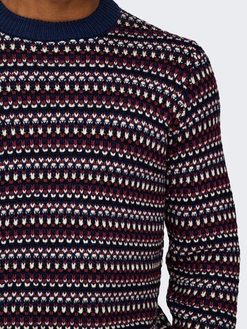 Pullover 'ONSMusa' di Only & Sons in blu