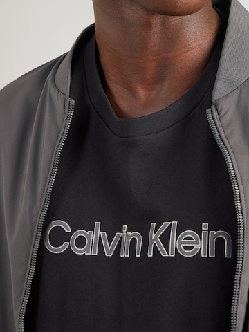Calvin Klein T-Shirt '30S' in Schwarz