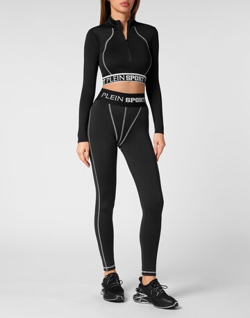 Plein Sport Skinny Leggings in Black
