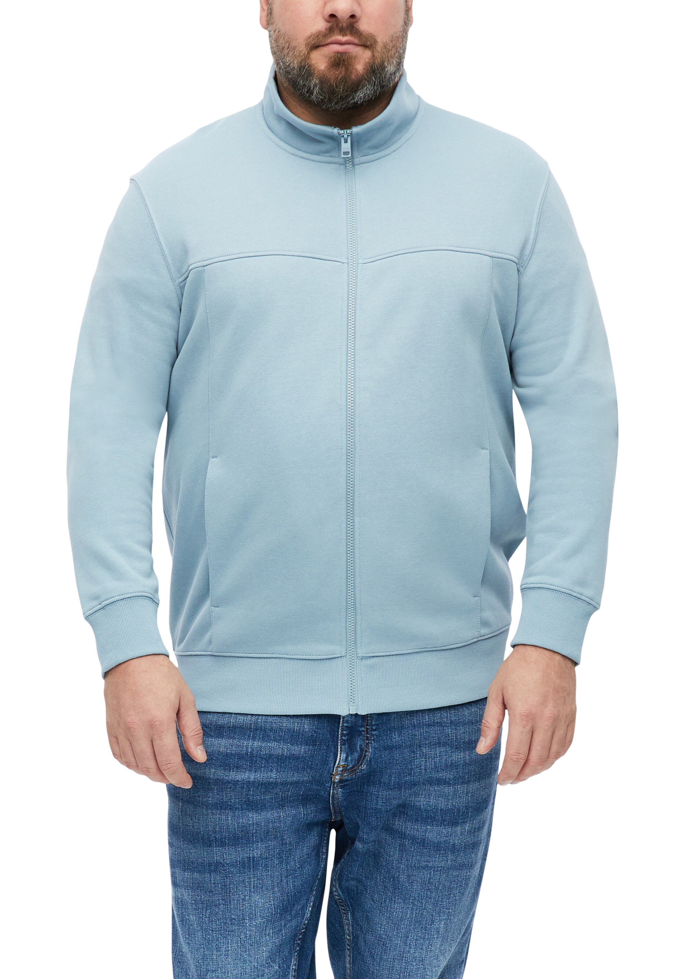 Veste de survêtement s.Oliver Men Big Sizes en bleu