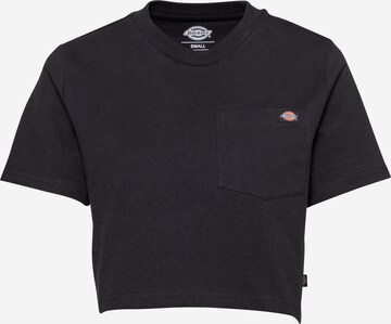 DICKIES Särk 'Porterdale', värv must: eest vaates