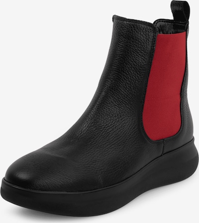 VITAFORM Chelsea Boots in rot / schwarz, Produktansicht