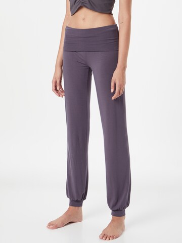 Regular Pantalon de sport CURARE Yogawear en gris : devant