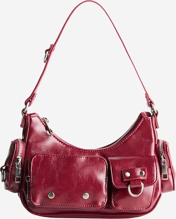 Bershka Olkalaukku värissä punainen: etupuoli