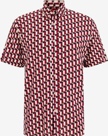 WE Fashion Regular fit Overhemd in Rood: voorkant