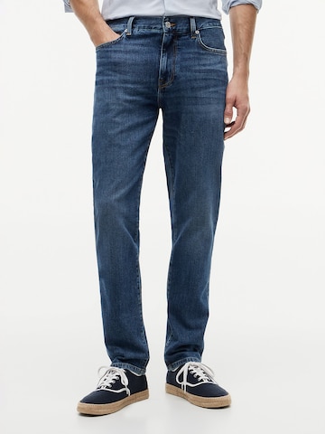 Regular Jean 'Denton' TOMMY HILFIGER en bleu : devant