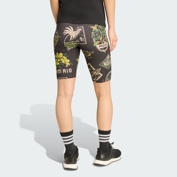 Skinny Pantaloni sport 'Adidas x Farm' de la ADIDAS SPORTSWEAR pe negru