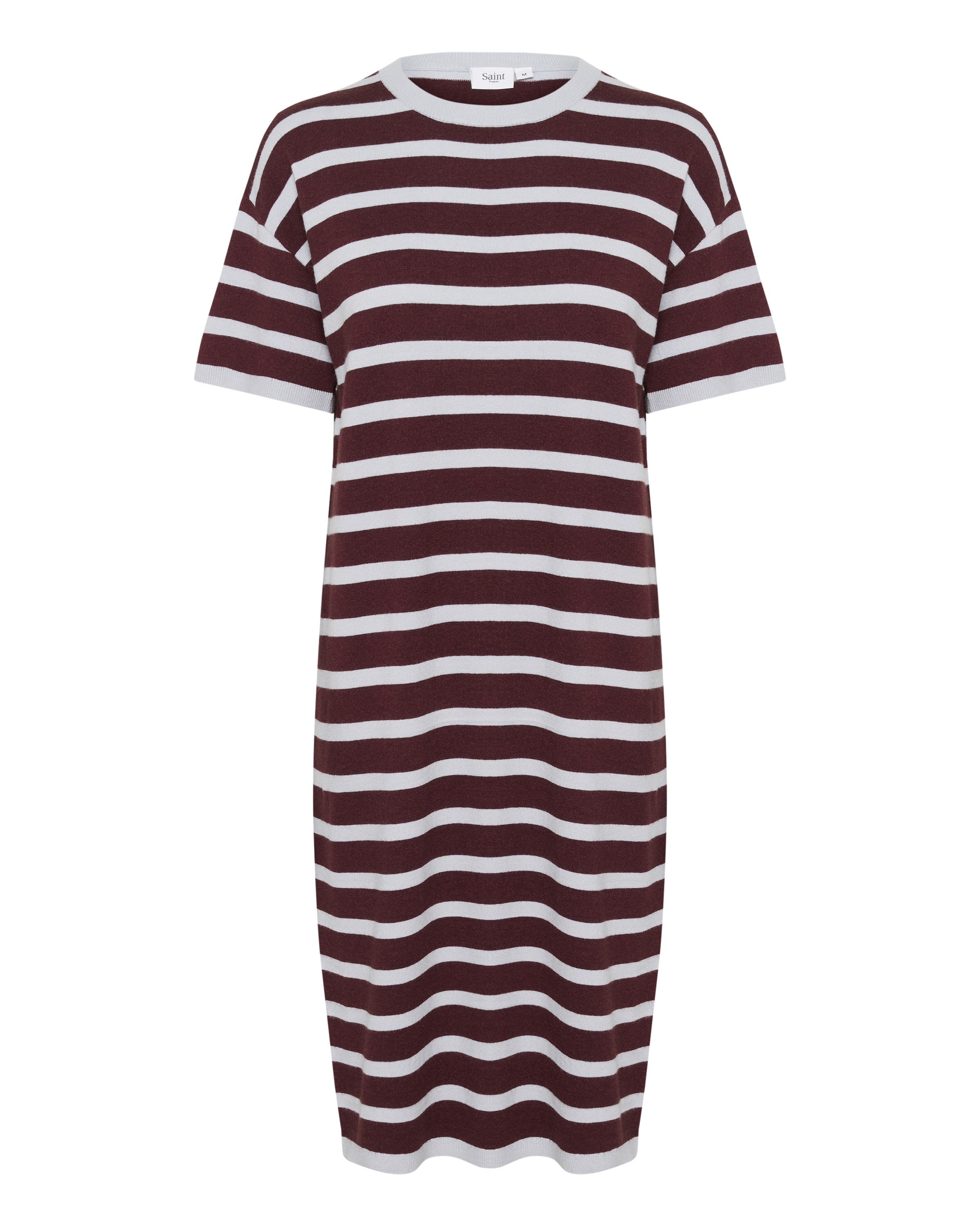 SAINT TROPEZ Jurk in Bruin: voorkant