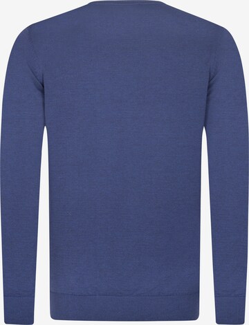 DENIM CULTURE Pullover 'Manno' in Blau