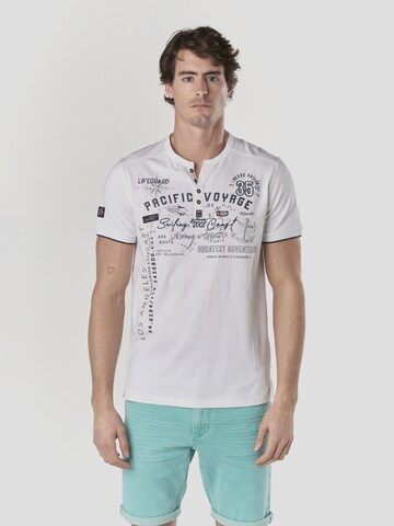 Maglietta di KOROSHI in bianco: frontale