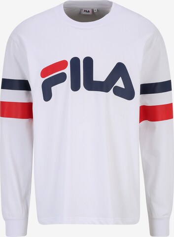 Sweat-shirt 'LUOHE' FILA en blanc : devant