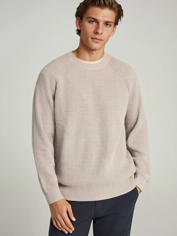 Funky Buddha Svetr – šedá: přední strana