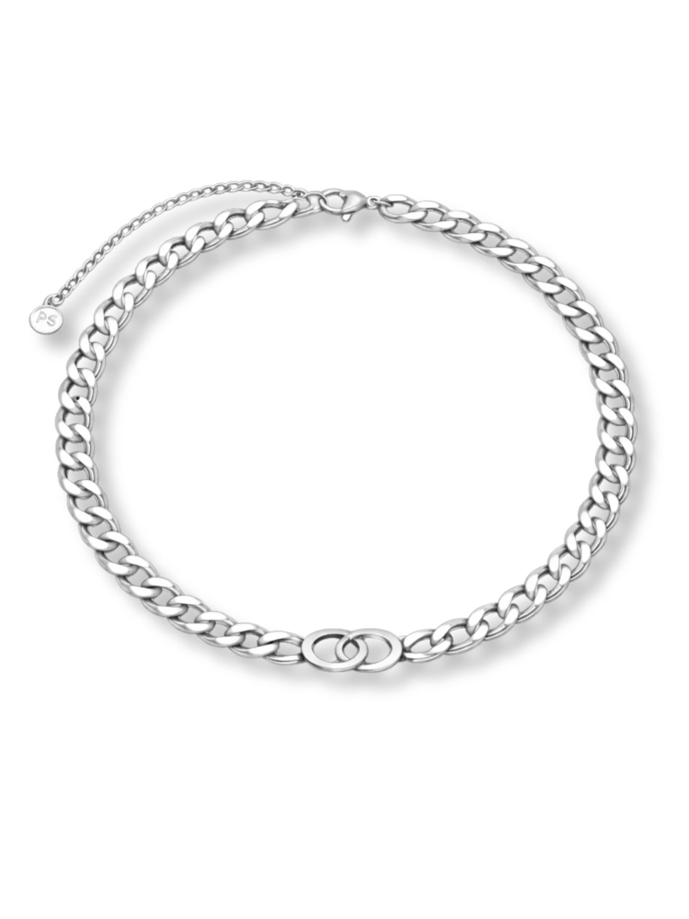 Pure Schmuck Kette 'Prestige'‌‌‌‌ in Silber: Vorderseite