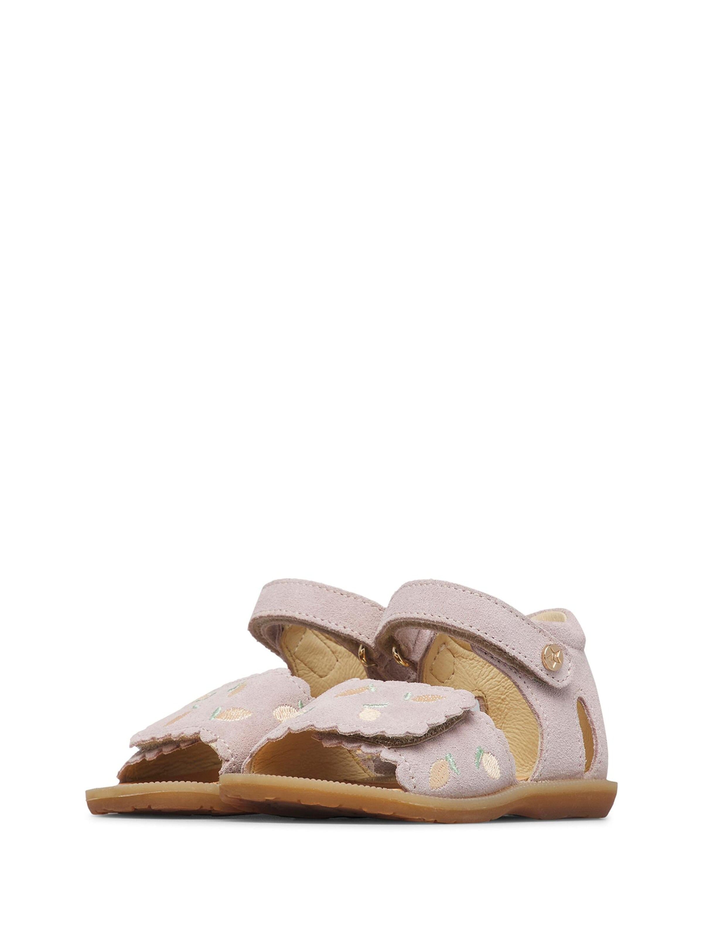 NATURINO Sandal 'MAYA EMBR' in Pink