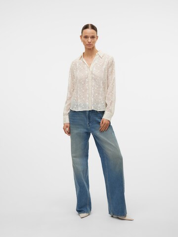 VERO MODA Blouse 'VMKane' in Beige