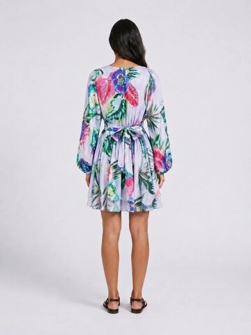 Miss June - Vestido 'Robe Courte Falone' en Mezcla de colores