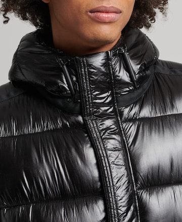 Superdry - Chaqueta de entretiempo en negro