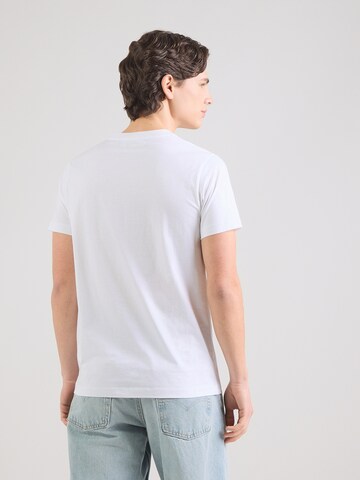 T-Shirt Karl Lagerfeld en blanc : derrière