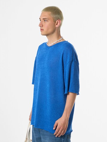 VAMOS CLO Bluser & t-shirts 'Tulip' i blå: forside