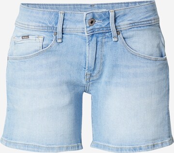 Pepe Jeans Jeans 'SIOUXIE' in Blauw: voorkant