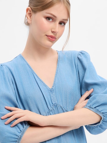 Marie Lund Jurk in Blauw