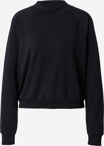 GAP Sweatshirt 'CLOUDLIGHT' in Zwart: voorkant