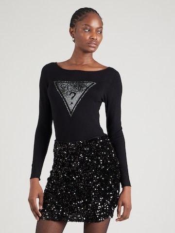 GUESS Pullover 'ELIZA' i sort: forside
