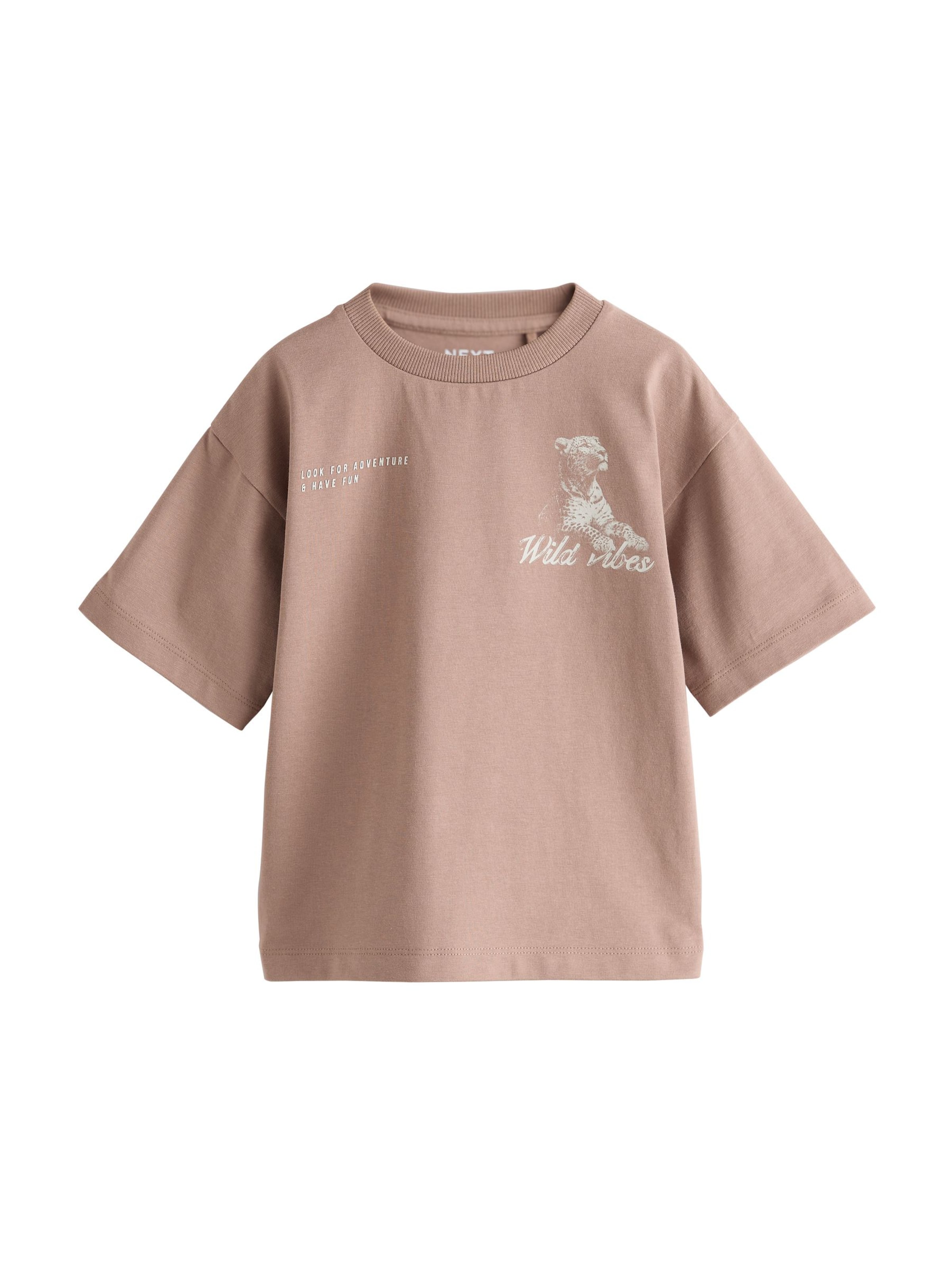 Next T-Shirt in Braun: Vorderseite