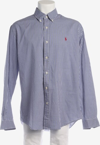 Polo Ralph Lauren Freizeithemd / Shirt / Polohemd langarm XL in Blau: Vorderseite